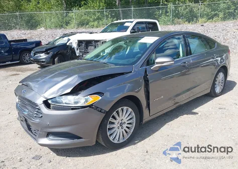 2014 Ford Fusion Hybrid Se из США, поврежденный, VIN 3FA6P0LU8ER210072